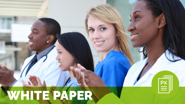 a group of people clapping; organization culture