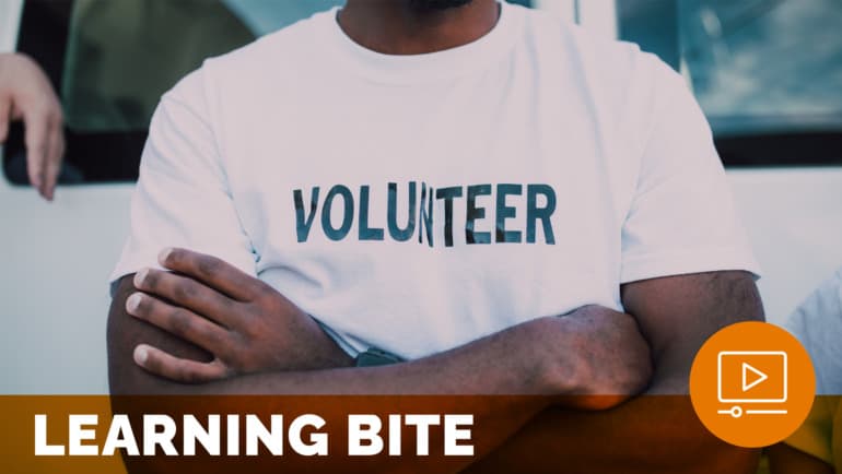 Need a "helping hand?" A volunteer can help