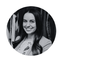 a black and white headshot of Brianna Camera
