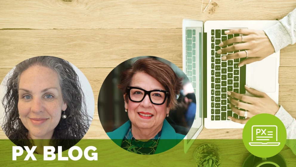 PX Blog resource card, featuring headshots of the authors of The CROWN Project: Promoting Haircare Equity in Hospitals